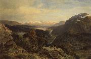 unknow artist norskt berglandskap i afonsta France oil painting artist